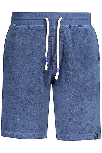 North Sails 5-Pocket-Hose Blaue Herren Frottee-Shorts mit Kordelzug und 3 T günstig online kaufen