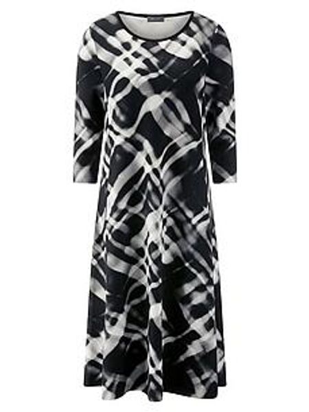 Midi-Jersey-Kleid BASLER schwarz günstig online kaufen