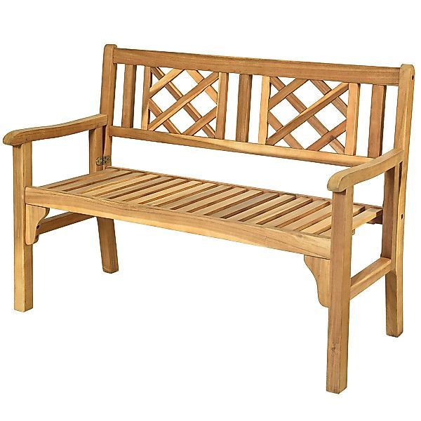 COSTWAY Gartenbank Sitzbank, bis 320kg belastbar, günstig online kaufen