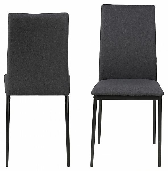 ACTONA GROUP Esszimmerstuhl "Demina" (Set) 4 Stk.in Samtvelours oder Kunstl günstig online kaufen