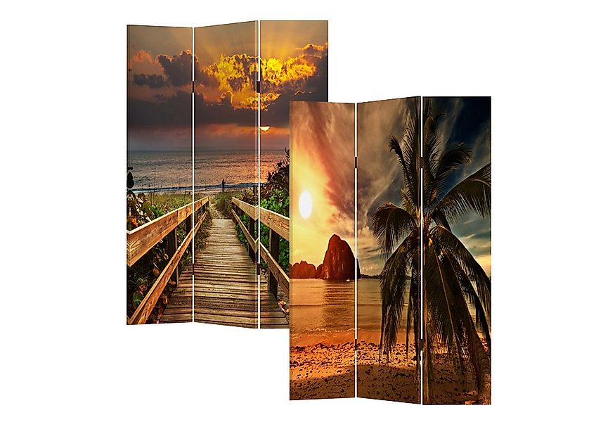 HTI-Line Paravent Paravent Sonnenuntergang (Stück, 1 St., 1 Paravent), Raum günstig online kaufen