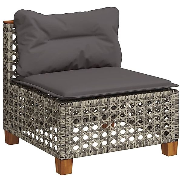 vidaXL Loungesofa Gartensofa ohne Armlehnen mit günstig online kaufen