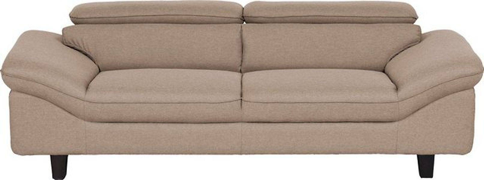Home affaire 3-Sitzer "Pilot", Big-Sofa mit Kopfteilverstellung günstig online kaufen