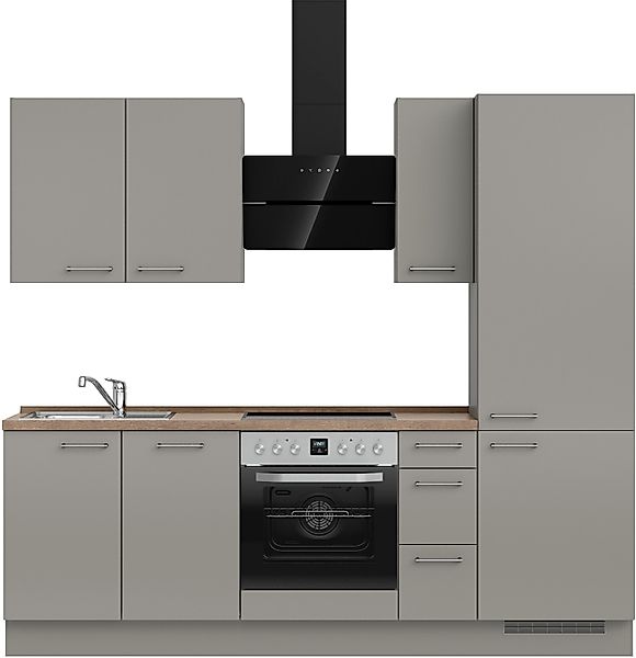 nobilia® Küchenzeile "Laser II", Ausrichtung wählbar, günstig online kaufen