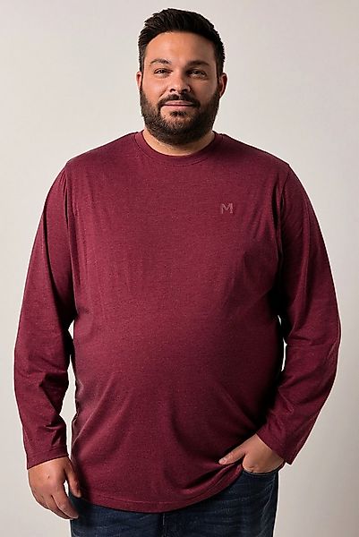 Men Plus T-Shirt Langarmshirt Basic Rundhals günstig online kaufen