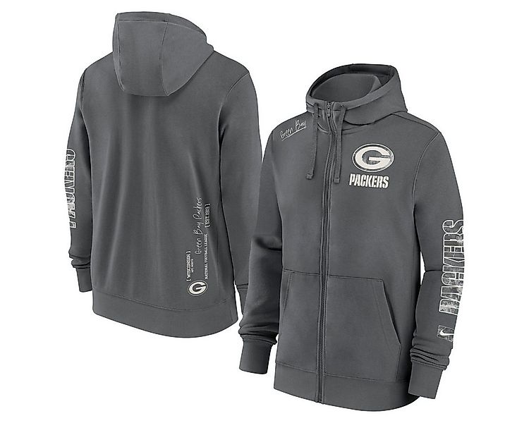 Nike Kapuzenpullover Nike Hoodie Green Bay Packers Nike Full-Zip Fleece günstig online kaufen