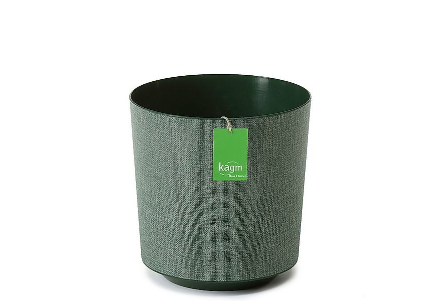 KAGM Übertopf Blumentopf Pflanztopf Blumenkübel in Textilstruktur TOP günstig online kaufen