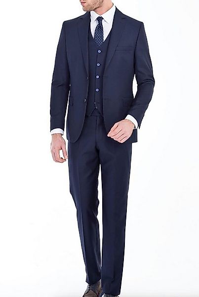 Keskin Collection Anzug 3-teilig Keskin Collection Anzug 3 teilig Schwarz G günstig online kaufen