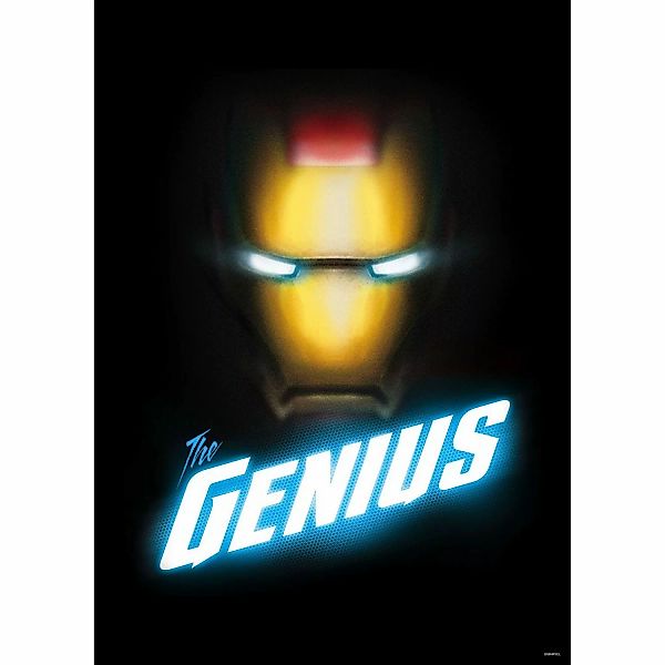 Komar Bild "Avengers The Genius", Disney, (1 St.), Wandbild zur Dekoration günstig online kaufen