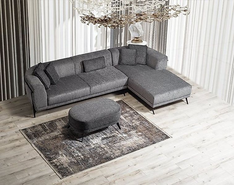 Villa Möbel Ecksofa Buenos, 1, Handmade Quality,strapazierfähiger,pflegelei günstig online kaufen