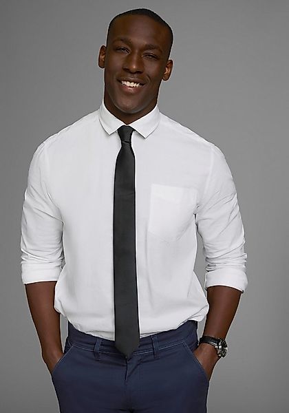 Man's World Krawatte in klassischen Farben & Slim-Breite - neue Farben bord günstig online kaufen