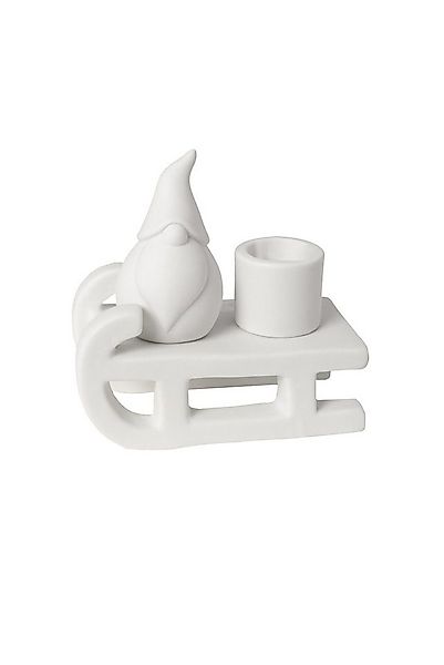 Storefactory Kerzenhalter Kerzenhalter Sture Weihnachtsdeko Weihnachtsmann günstig online kaufen