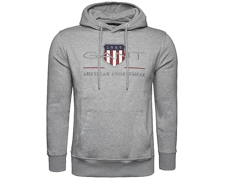 Gant Kapuzenpullover Reg Archive Shield Herren Hoodie, Pullover, Sweatshirt günstig online kaufen