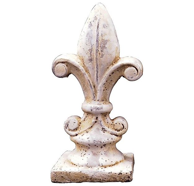 matches21 HOME & HOBBY Gartenfigur Lilie Dekofigur Antikoptik Zement creme günstig online kaufen