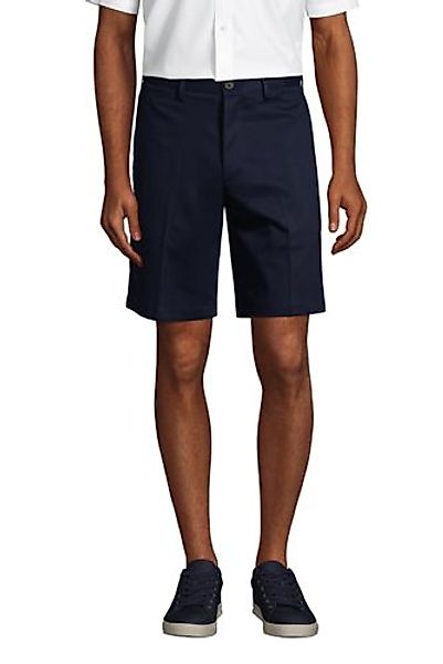 Chino-Shorts mit Komfortbund, Herren, Größe: 46 Normal-Größe, Blau, Baumwol günstig online kaufen