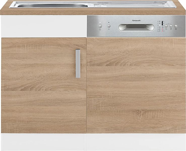 KOCHSTATION Spülenschrank »KS-Gera« Breite 110 cm günstig online kaufen