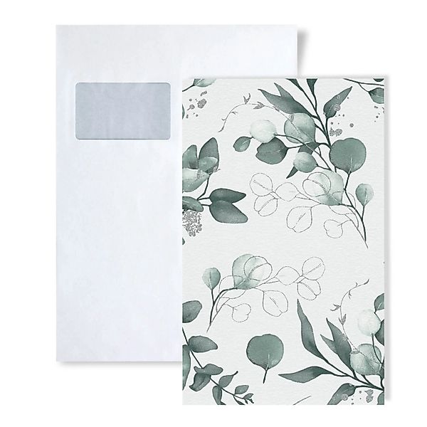 PROFHOME 1 MUSTERSTÜCK S-397682-GU DIN A4 MUSTER der Floralen Tapete günstig online kaufen
