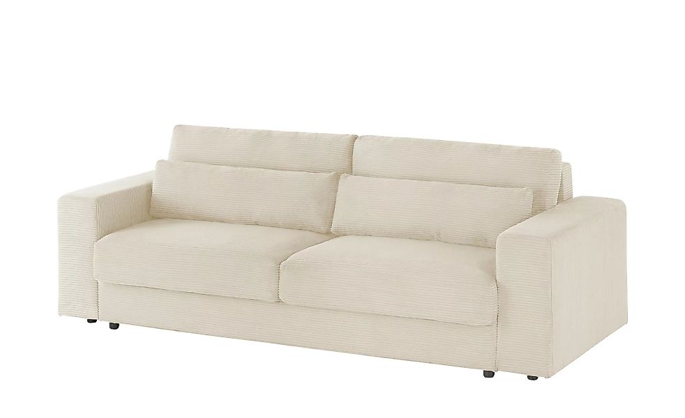 Big Sofa mit Schlaffunktion  Branna ¦ beige ¦ Maße (cm): B: 250 H: 101 T: 1 günstig online kaufen