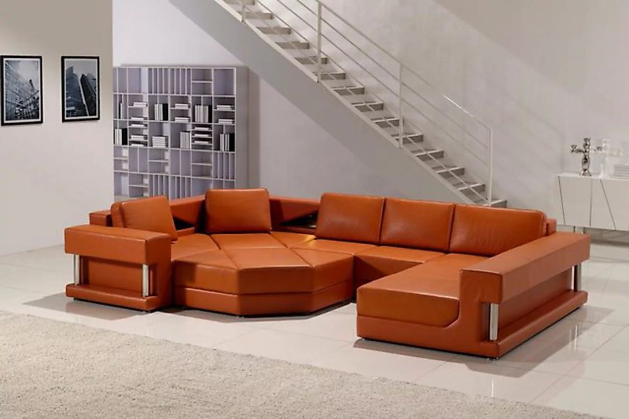 JVmoebel Ecksofa Couch Eckgarnitur Wohnlandschaft U Form Sofa Eckcouch, Mad günstig online kaufen