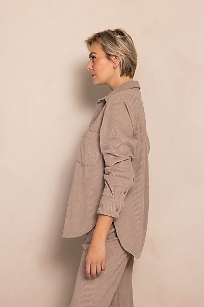 Zhrill Hemdbluse "ZHTJURA" mit feiner Cordstruktur, lockerer, gerader Schni günstig online kaufen
