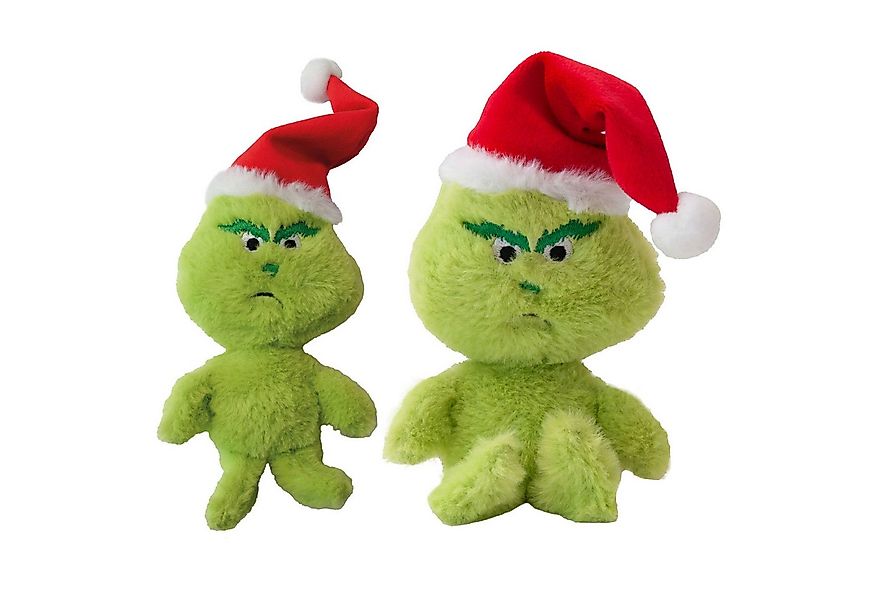 Aumüller Tierkuscheltier Baldi-Muffel und Minze-Muffel mit Weihnachtsmütze günstig online kaufen