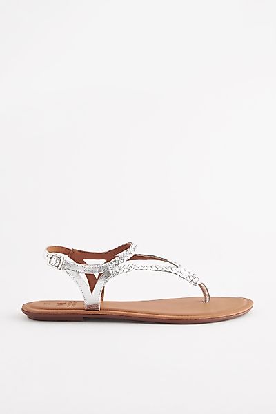 Next Forever Comfort® Zehenstegsandalen aus Leder günstig online kaufen