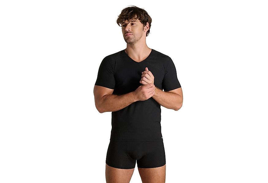 Bruno Banani V-Shirt ANTISTRESS 2.0 V-Neck, hüftbedeckend, elastisch günstig online kaufen