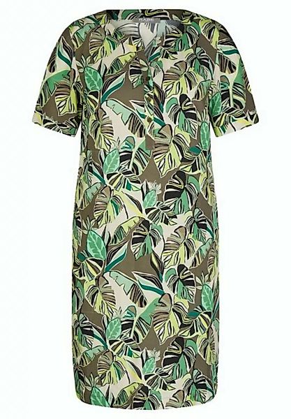 Rabe Blusenkleid mit Palmblättermuster günstig online kaufen