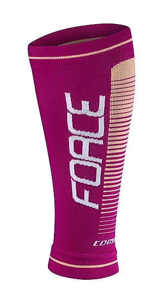FORCE Sportsocken Wadenstrümpfe FORCE COMPRESS violett-apricot günstig online kaufen