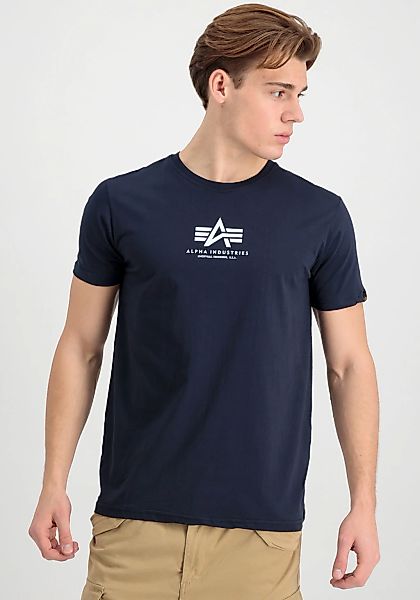 Alpha Industries Rundhalsshirt "Basic T ML" Baumwolle, regular fit günstig online kaufen