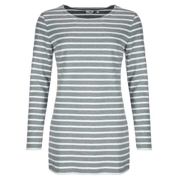 modAS Langarmshirt Damen Long-Shirt Streifen Maritim günstig online kaufen