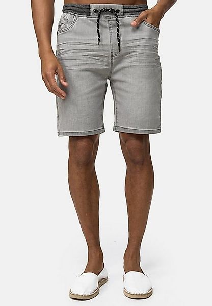 Indicode Jeansshorts Ettore mit 5 Taschen und elastischem Bund mit Kordelzu günstig online kaufen