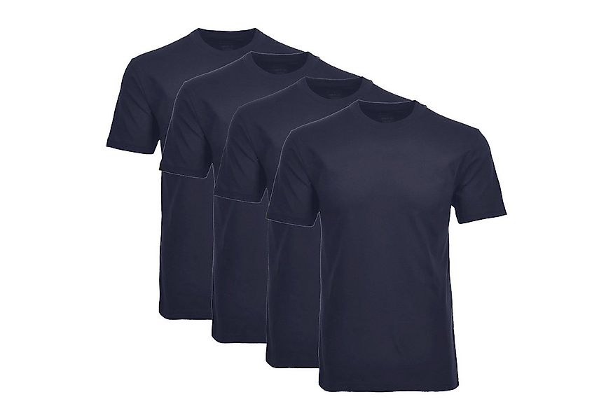 RAGMAN Unterhemd Herren T-Shirt 4er Pack Baumwolle (Packung, 4er Pack) günstig online kaufen