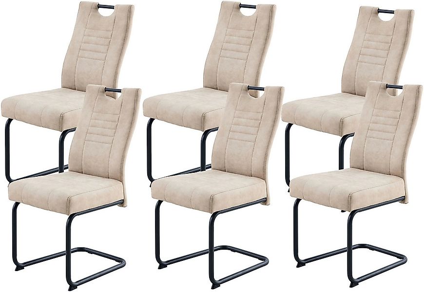 OTTO home Freischwinger Altona (Set, 6 St), Federkern und Griff, 140 Kg Bel günstig online kaufen