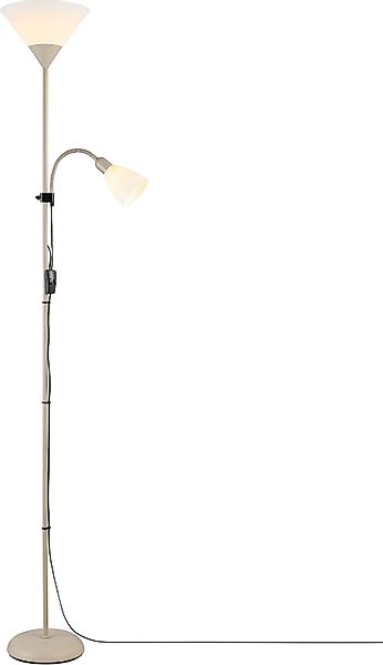 Brilliant Deckenfluter Spari, Lesearm, ohne Leuchtmittel, günstig online kaufen