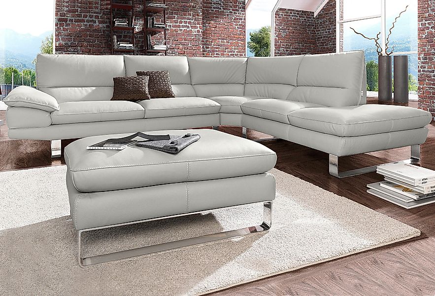 CALIA ITALIA Ecksofa »Dave, italienisches Designsofa mit erstklassigem Sitz günstig online kaufen