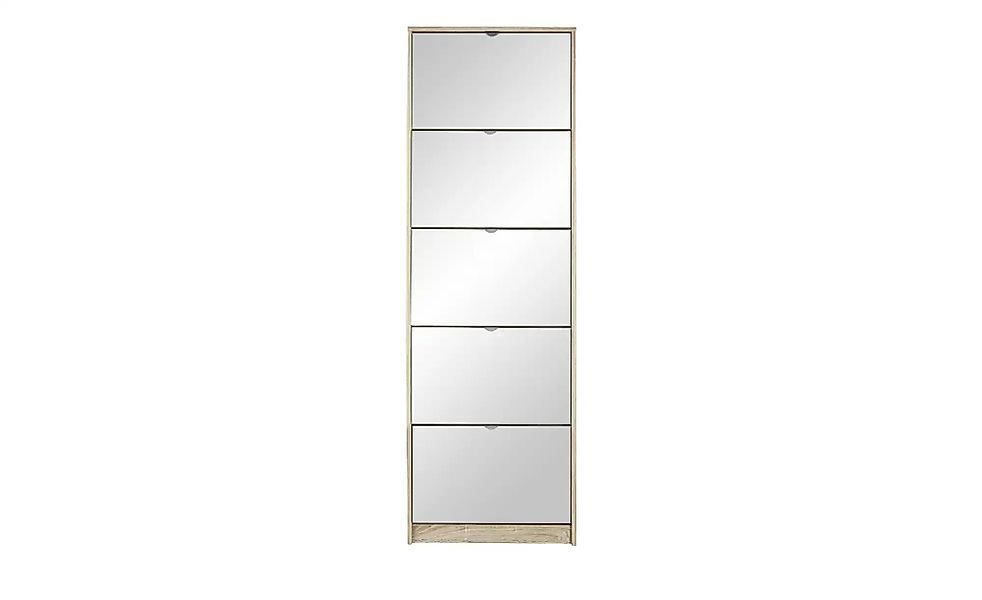 Schuhschrank   Dervio ¦ holzfarben ¦ Maße (cm): B: 58 H: 177 T: 17.0 Garder günstig online kaufen