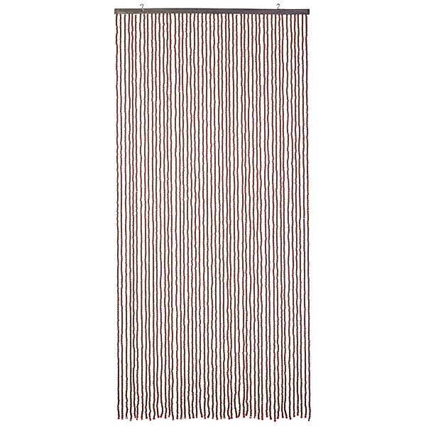 Kobolo Türvorhang Perlenvorhang CHOCO Holzperlen 50 Stränge 100x210cm günstig online kaufen