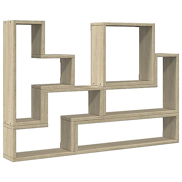 vidaXL Regal Wandregal Sonoma-Eiche 96x12x64 cm günstig online kaufen