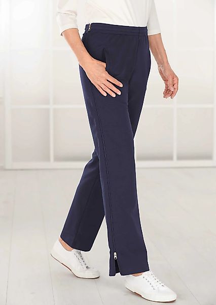GOLDNER Stoffhose "Freizeithose mit Reißverschluss" günstig online kaufen