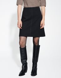 OPUS Minirock RYLIEH aus elastischer Sweatware günstig online kaufen