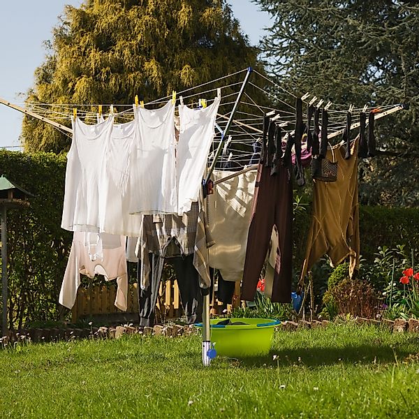 relaxdays Schirmhalter Stahl Bodenhülse im 2er günstig online kaufen