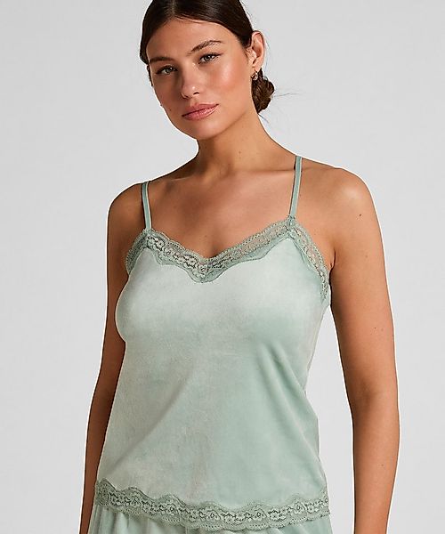 Hunkemöller Pyjama Cami Top Velours Lace günstig online kaufen