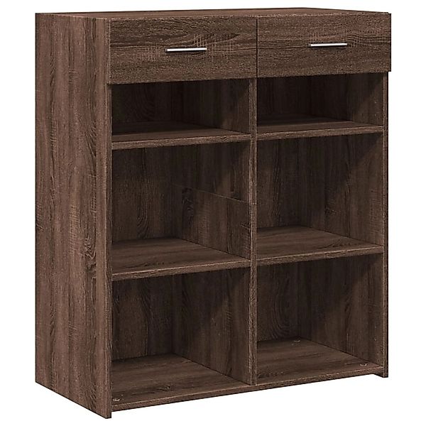 vidaXL Sideboard Braun Eichen-Optik 80x42,5x93 cm Holzwerkstoff 3281482 günstig online kaufen