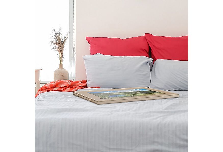 relaxdays Puzzleunterlage Puzzlebrett drehbar mit 4 Schubladen günstig online kaufen