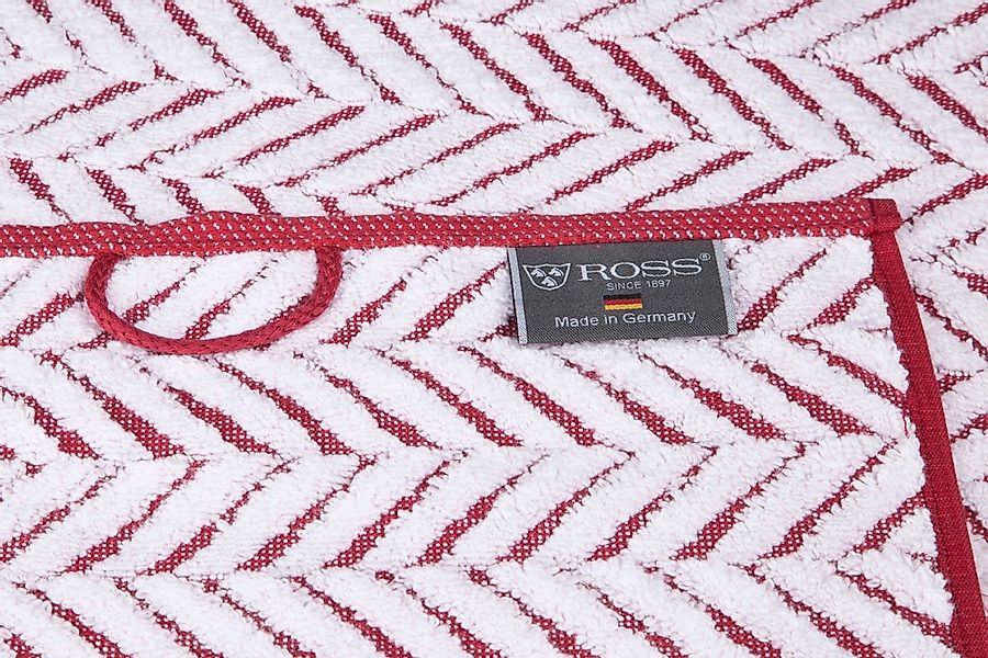 ROSS Gästehandtücher »Sensual 9002«, (6 St.), im Zopfmusterstil günstig online kaufen