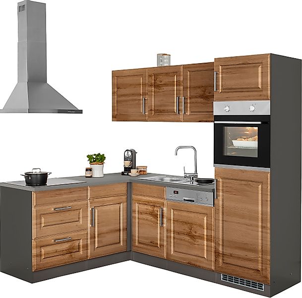 KOCHSTATION Winkelküche »KS-Stockholm«, Stellbreite 230/170 cm, mit hochwer günstig online kaufen