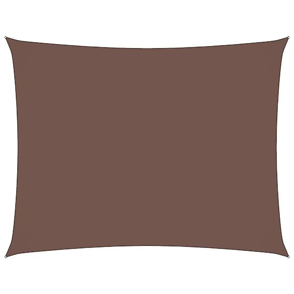 vidaXL Sonnensegel Oxford-Gewebe Rechteckig 2,5x3,5 m Braun 135811 günstig online kaufen