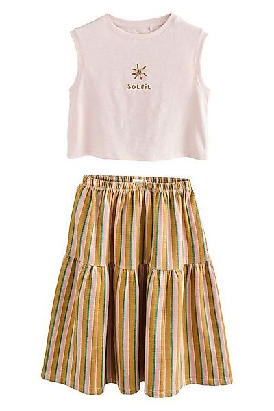 Next Top & Rock Soleil Trägertop und Midirock im Set (2-tlg) günstig online kaufen