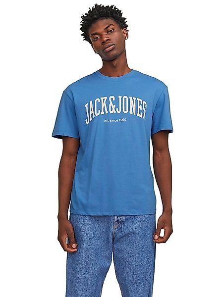 Jack & Jones Herren Rundhals T-Shirt JJEJOSH - Relaxed Fit günstig online kaufen